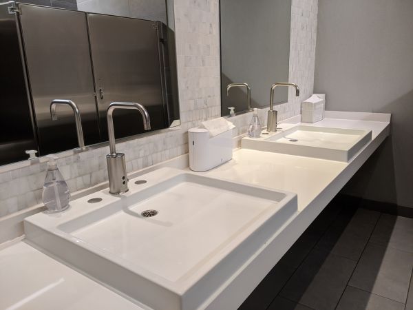Office Bathroom Renovation in Conroe