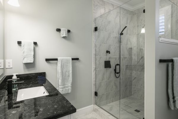 Granite Shower Installation in Conroe